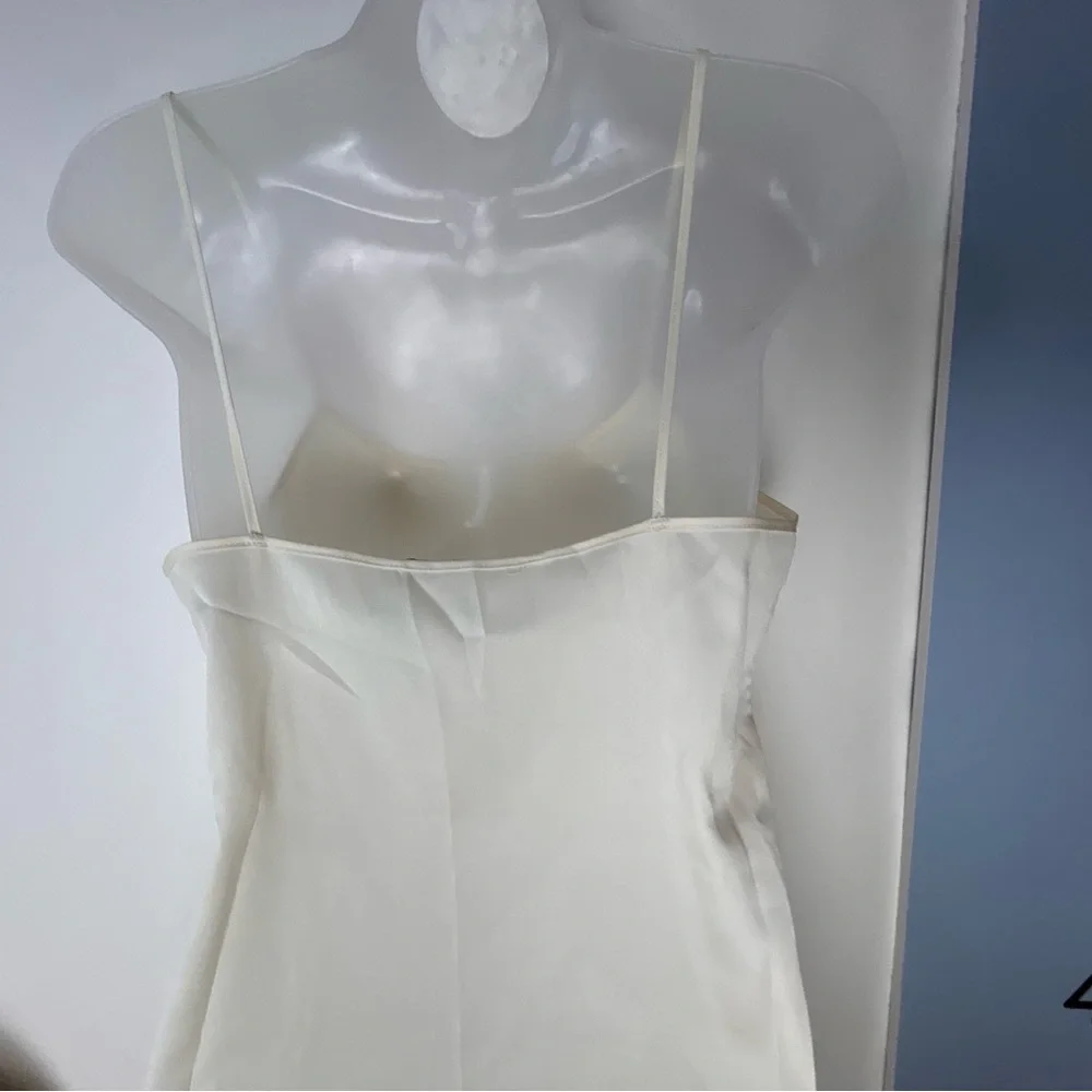 Diane Von Furstenberg‎ Creamy White Lingerie Chemise Size 0